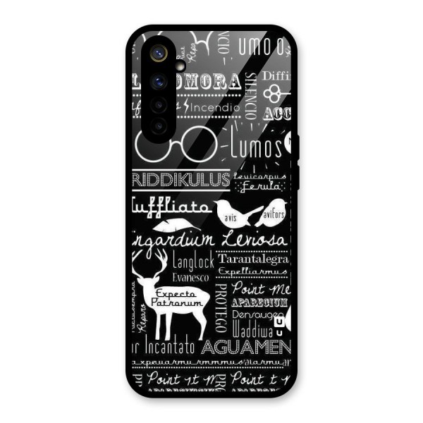 Deer Key Spell Glass Back Case for Realme 6