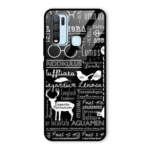 Deer Key Spell Glass Back Case for Vivo Y30