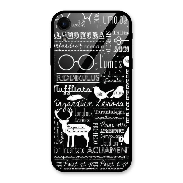 Deer Key Spell Glass Back Case for XR