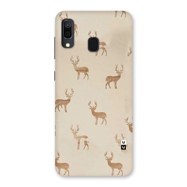 Deer Pattern Back Case for Galaxy A20