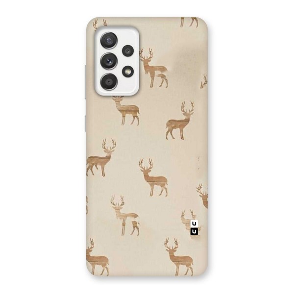 Deer Pattern Back Case for Galaxy A52