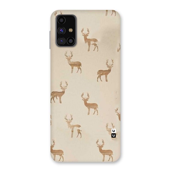 Deer Pattern Back Case for Galaxy M31s