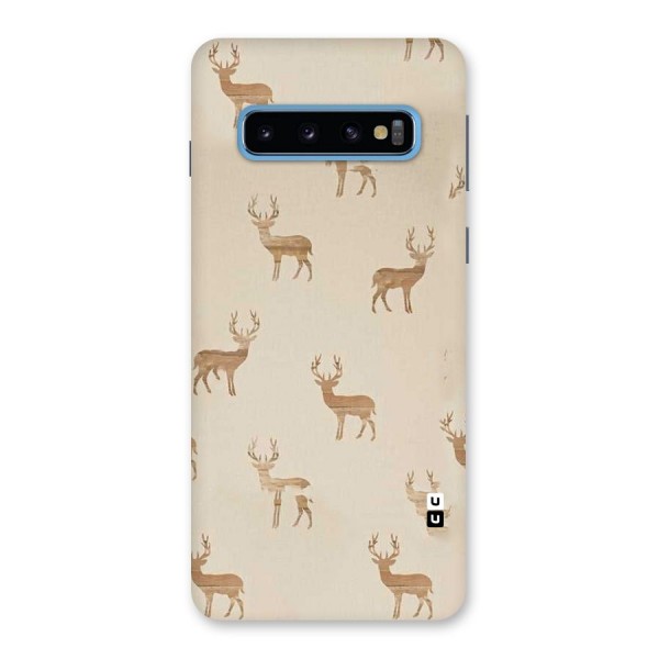 Deer Pattern Back Case for Galaxy S10