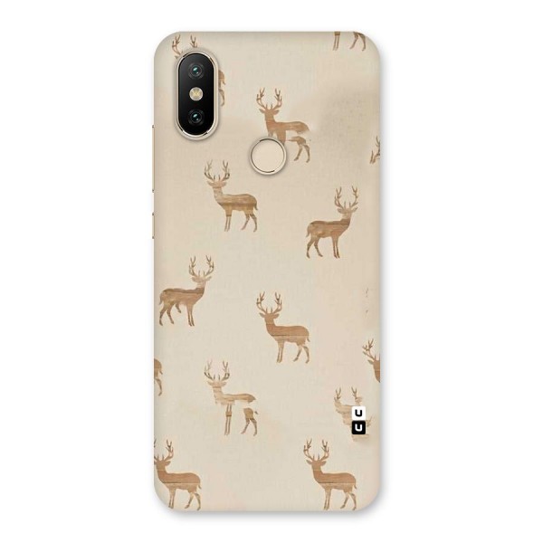 Deer Pattern Back Case for Mi A2