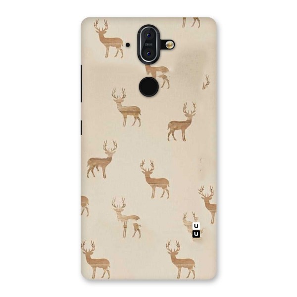 Deer Pattern Back Case for Nokia 8 Sirocco