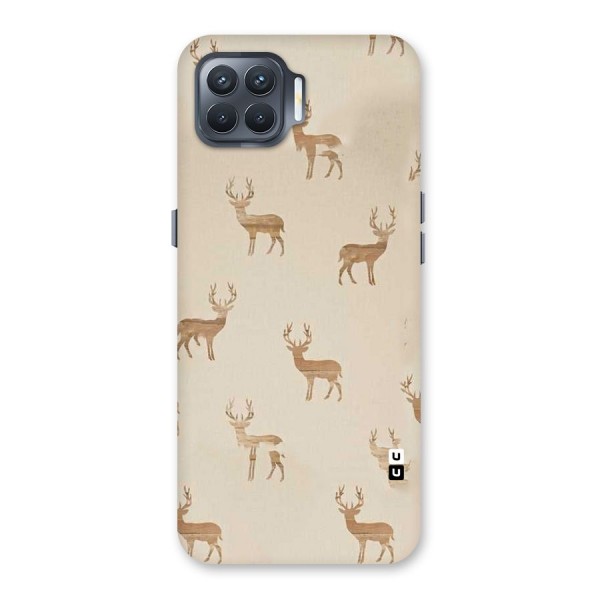 Deer Pattern Back Case for Oppo F17 Pro