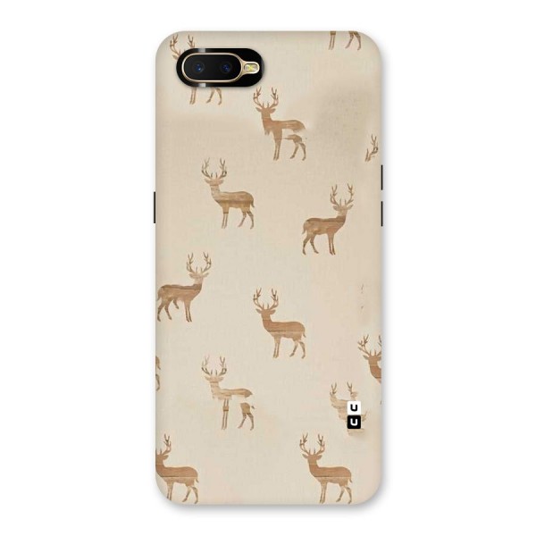 Deer Pattern Back Case for Oppo K1