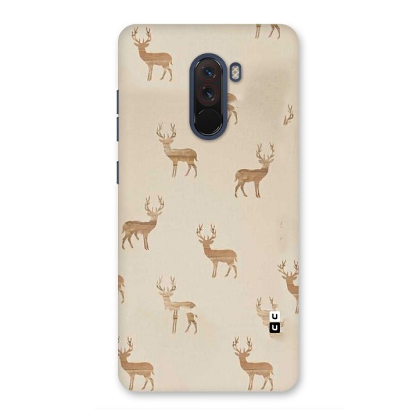 Deer Pattern Back Case for Poco F1