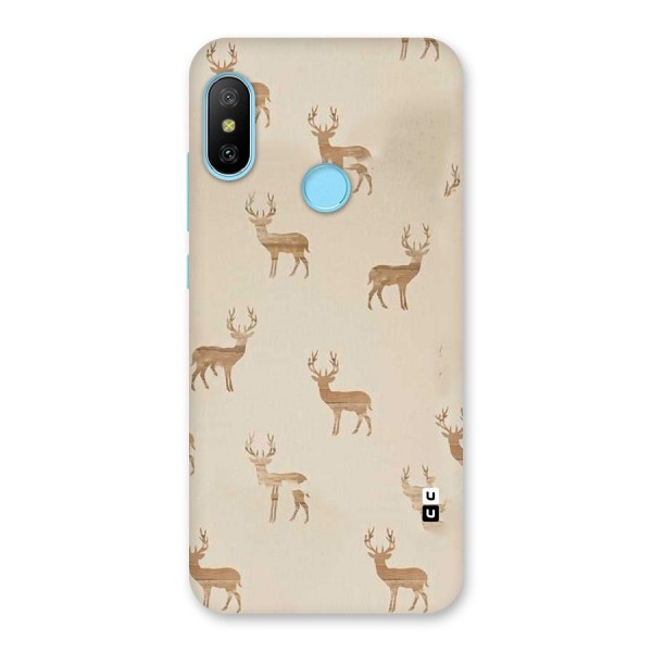 Deer Pattern Back Case for Redmi 6 Pro