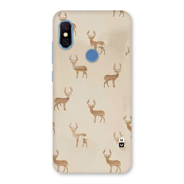 Deer Pattern Back Case for Redmi Note 6 Pro