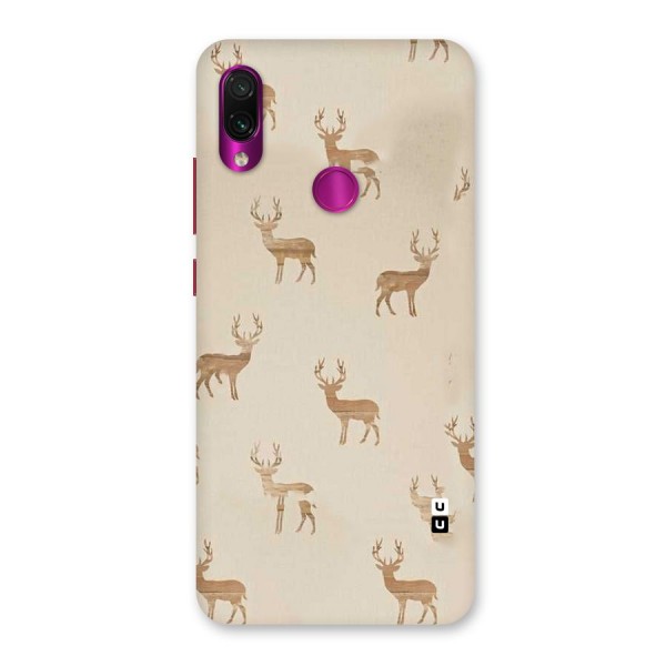 Deer Pattern Back Case for Redmi Note 7 Pro