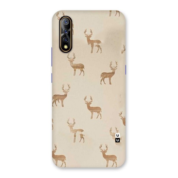 Deer Pattern Back Case for Vivo S1