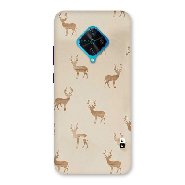 Deer Pattern Back Case for Vivo S1 Pro