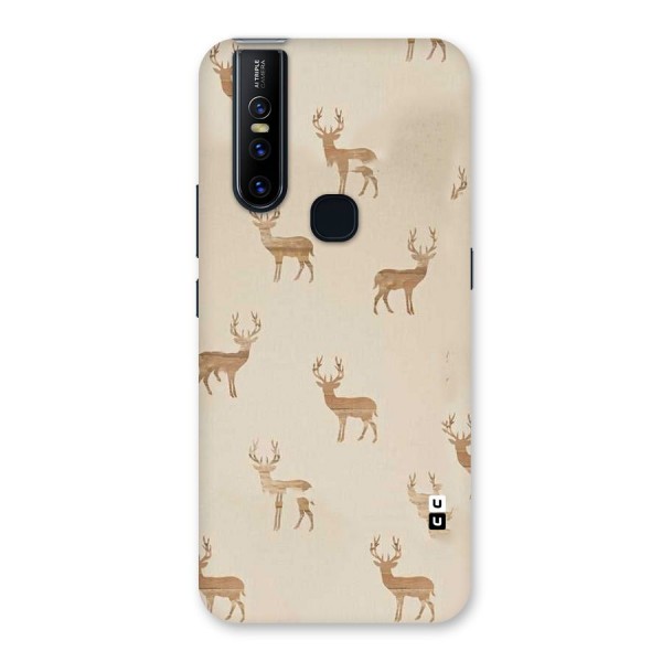 Deer Pattern Back Case for Vivo V15