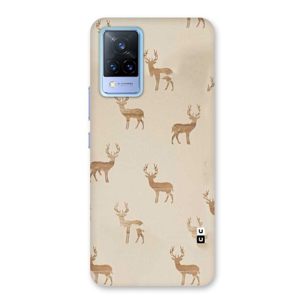 Deer Pattern Back Case for Vivo V21 5G