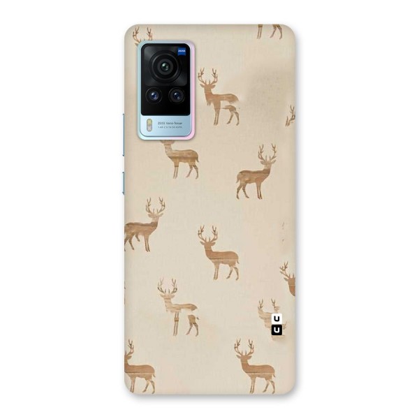 Deer Pattern Back Case for Vivo X60 Pro