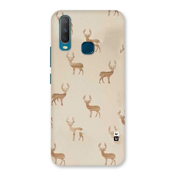 Deer Pattern Back Case for Vivo Y17