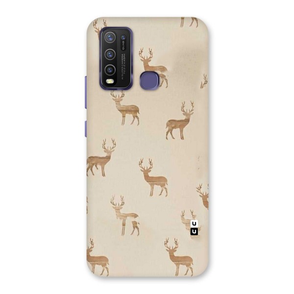 Deer Pattern Back Case for Vivo Y30