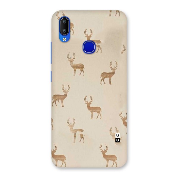 Deer Pattern Back Case for Vivo Y91