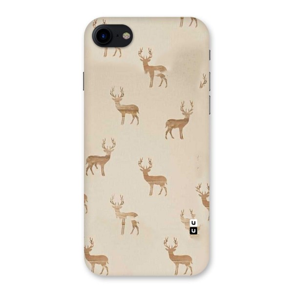 Deer Pattern Back Case for iPhone SE 2020