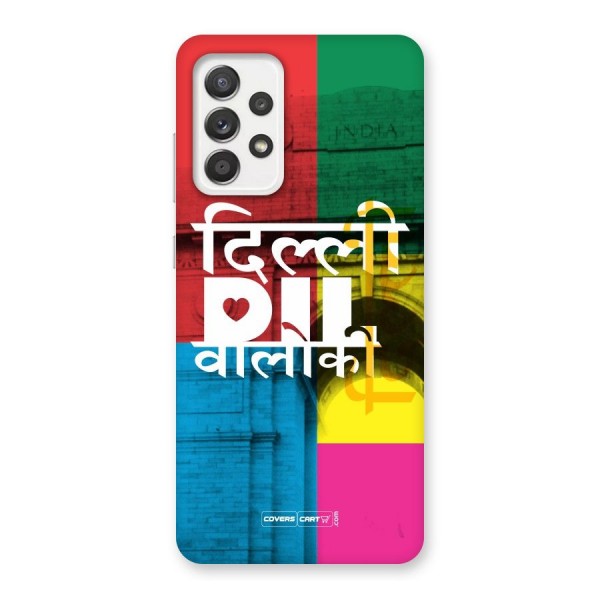 Delhi Citystyle Back Case for Galaxy A52