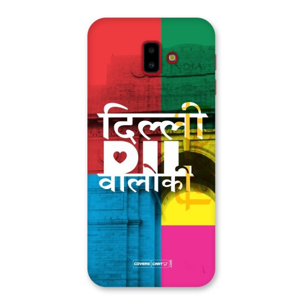 Delhi Citystyle Back Case for Galaxy J6 Plus