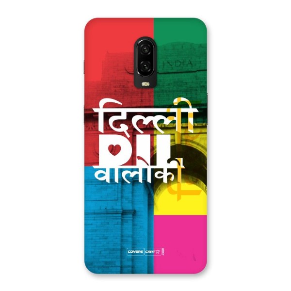 Delhi Citystyle Back Case for OnePlus 6T