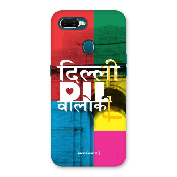 Delhi Citystyle Back Case for Oppo A12