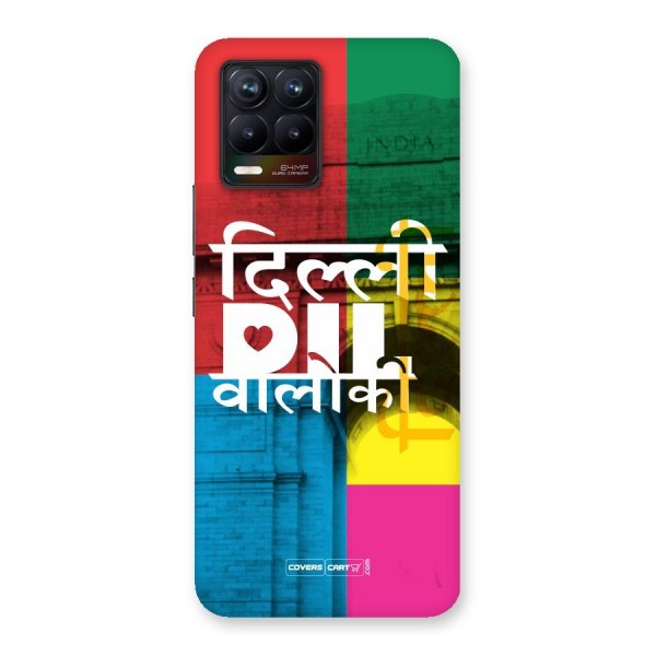 Delhi Citystyle Back Case for Realme 8