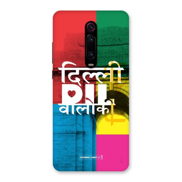 Delhi Citystyle Back Case for Redmi K20 Pro