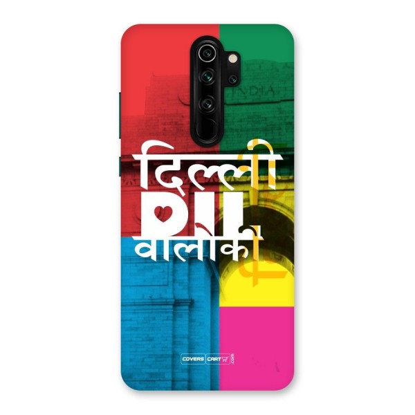 Delhi Citystyle Back Case for Redmi Note 8 Pro