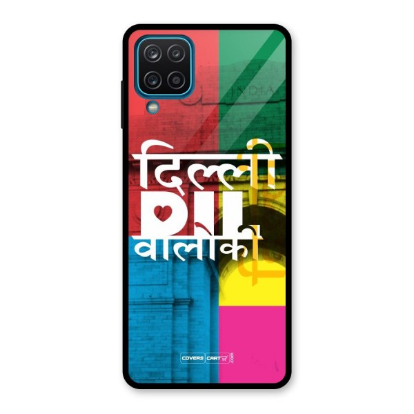 Delhi Citystyle Glass Back Case for Galaxy A12