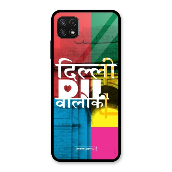 Delhi Citystyle Glass Back Case for Galaxy A22 5G