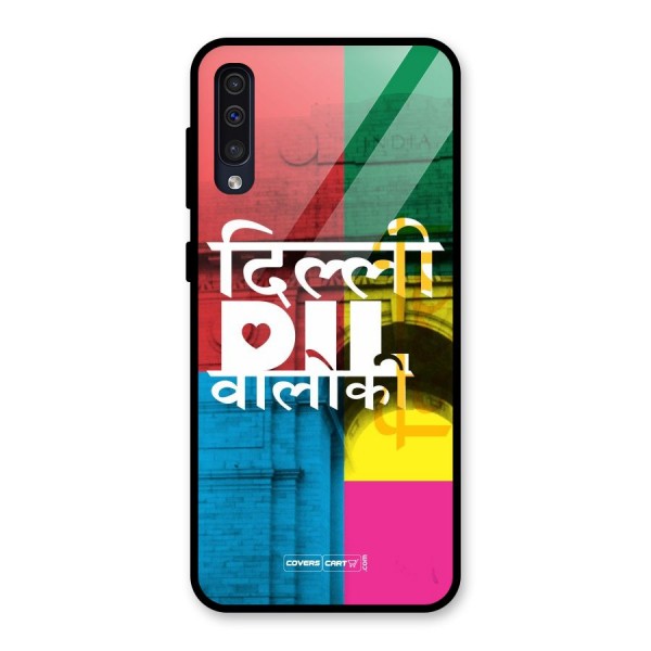 Delhi Citystyle Glass Back Case for Galaxy A50s