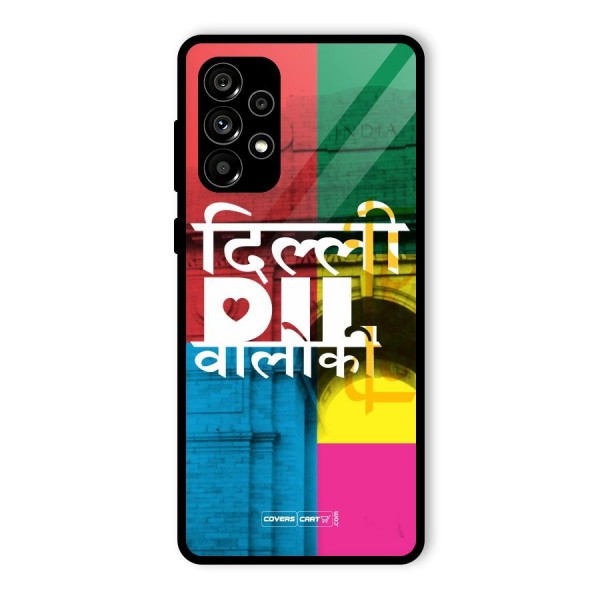 Delhi Citystyle Glass Back Case for Galaxy A73 5G