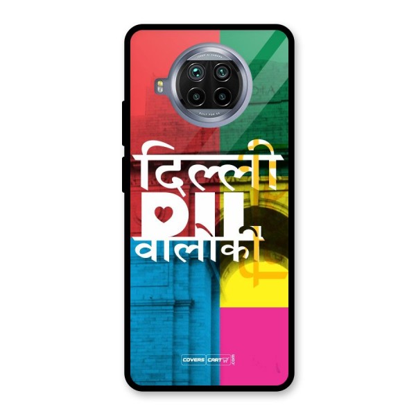 Delhi Citystyle Glass Back Case for Mi 10i