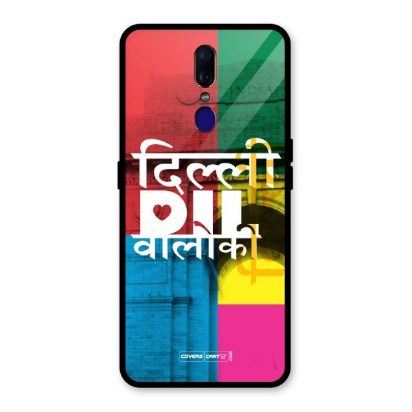 Delhi Citystyle Glass Back Case for Oppo F11