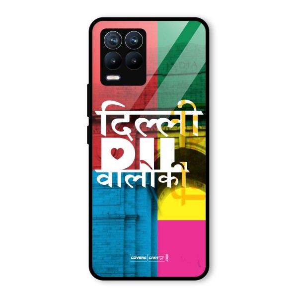 Delhi Citystyle Glass Back Case for Realme 8 Pro