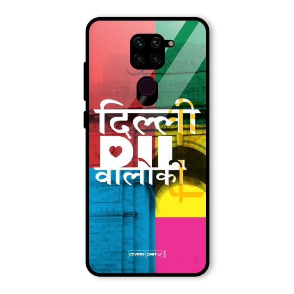 Delhi Citystyle Glass Back Case for Redmi Note 9