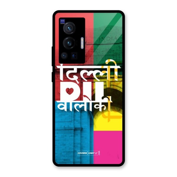 Delhi Citystyle Glass Back Case for Vivo X70 Pro