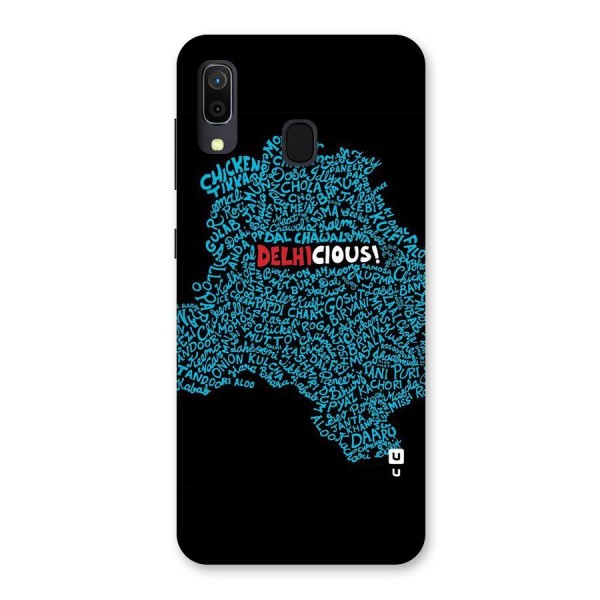 Delhicious Back Case for Galaxy A20