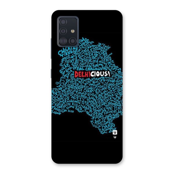 Delhicious Back Case for Galaxy A51