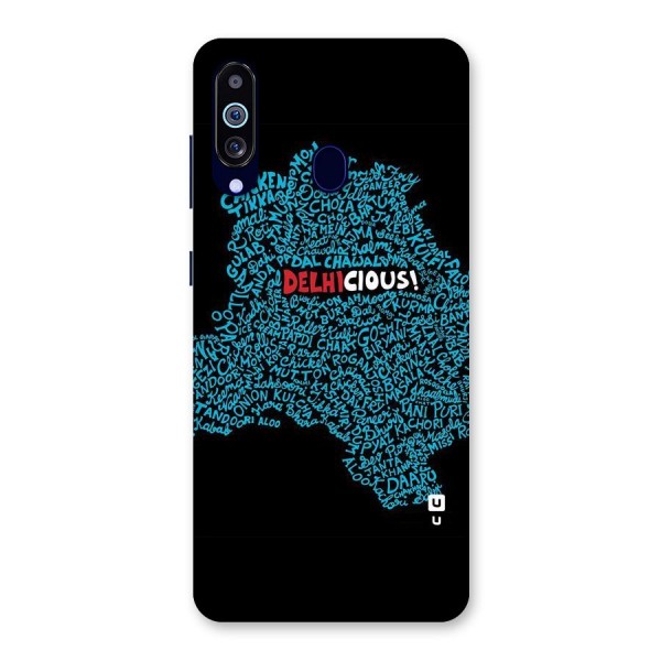 Delhicious Back Case for Galaxy A60