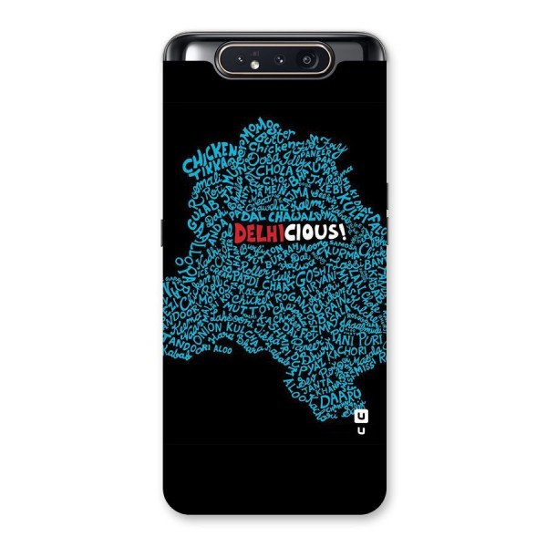 Delhicious Back Case for Galaxy A80