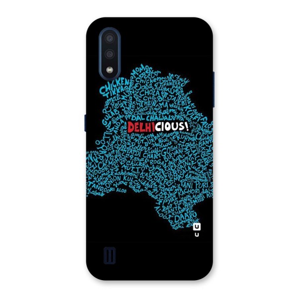 Delhicious Back Case for Galaxy M01