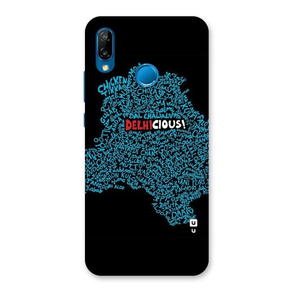 Delhicious Back Case for Huawei P20 Lite