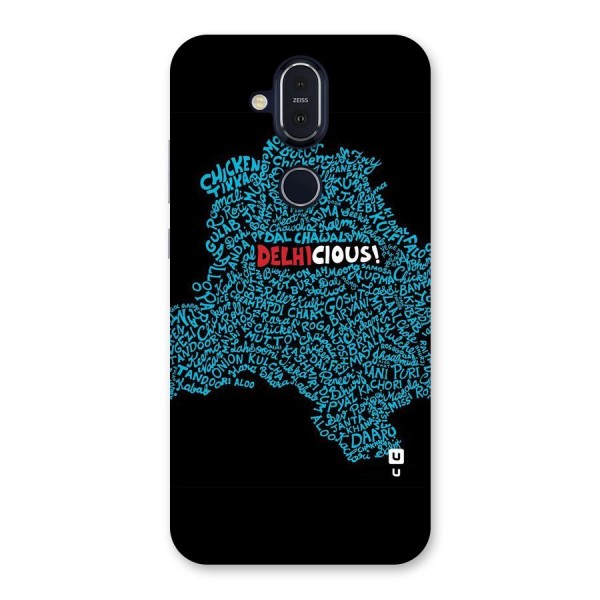 Delhicious Back Case for Nokia 8.1