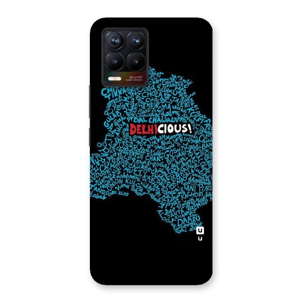 Delhicious Back Case for Realme 8