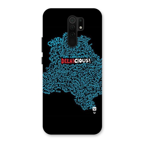 Delhicious Back Case for Redmi 9 Prime