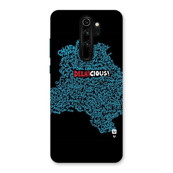 Delhicious Back Case for Redmi Note 8 Pro